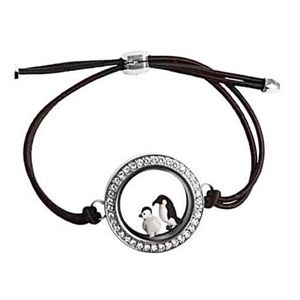 Origami Owl Penguin Locket Set